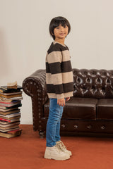 Comfort Fleecestapp Sweatshirt for Boys - Classic Stripes
