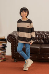 Comfort Fleecestapp Sweatshirt for Boys - Classic Stripes