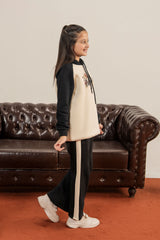 Cozy Fleece Hoodie & Flare Set for Girls