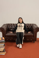 Cozy Fleece Hoodie & Flare Set for Girls